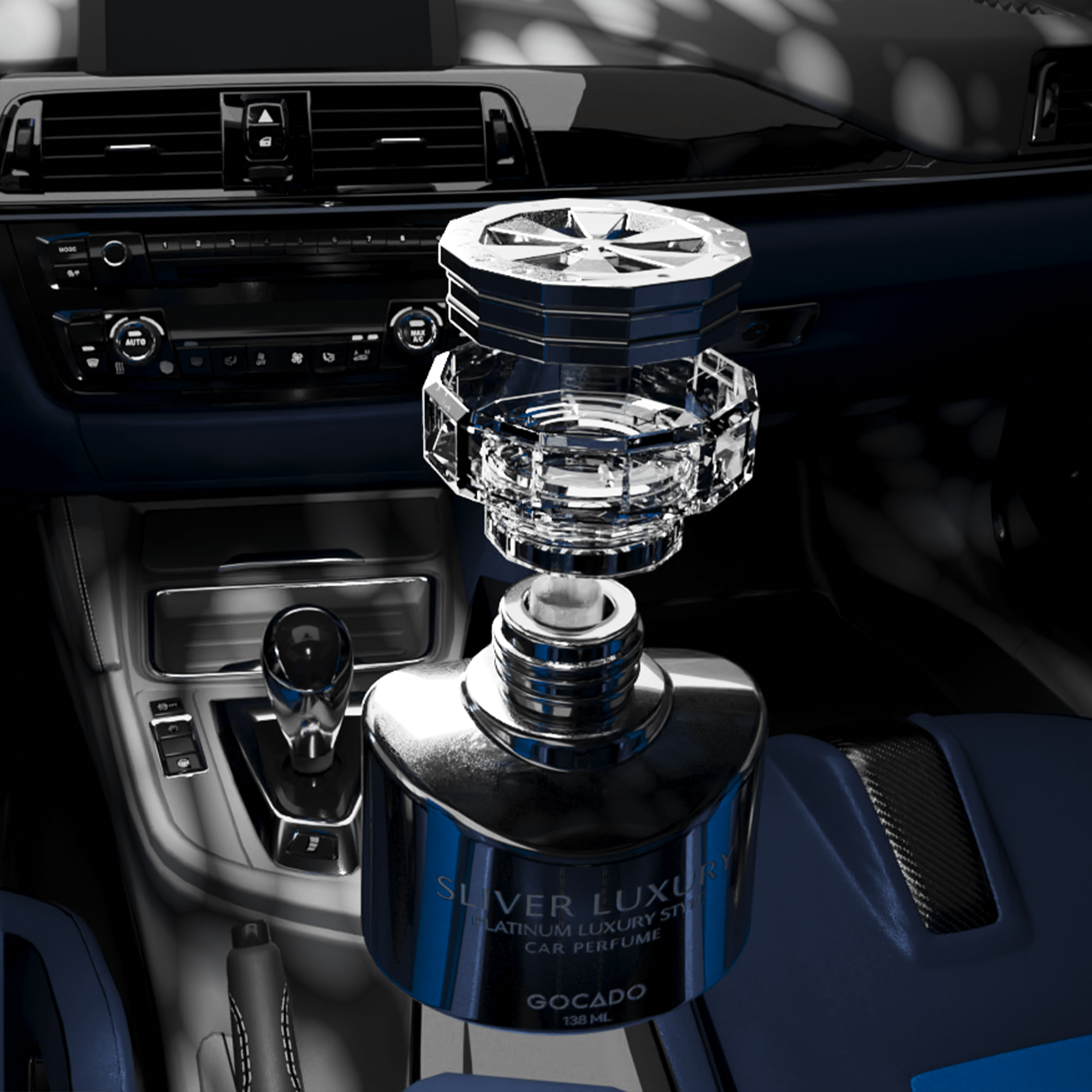 Nước hoa ô tô Gocado  Silver Luxury